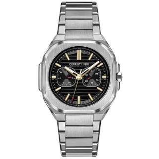 ΡΟΛΟΙ CERRUTI  CIWGK0073502 CERRUTI Leadri Silver Stainless Steel Bracelet