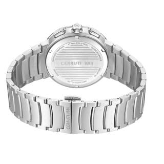 ΡΟΛΟΙ CERRUTI  CIWGK0085804 CERRUTI Filiano Chronograph Silver Stainless Steel Bracelet