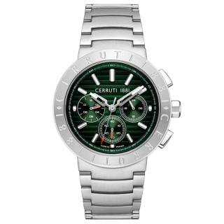 ΡΟΛΟΙ CERRUTI  CIWGK0085804 CERRUTI Filiano Chronograph Silver Stainless Steel Bracelet