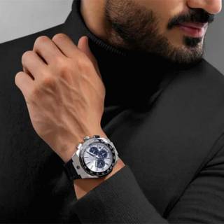 ΡΟΛΟΙ CERRUTI  CIWGO0050702 CERRUTI Ruscello Chronograph Black Silicone Strap