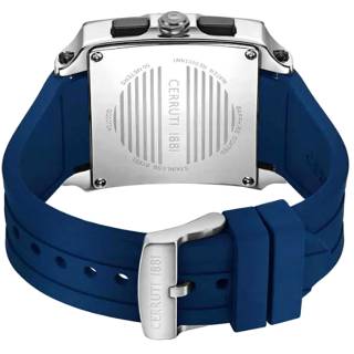 ΡΟΛΟΙ CERRUTI  CIWGO0072402 CERRUTI Odissea Chronograph Blue Silicone Strap