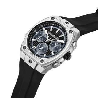 ΡΟΛΟΙ CERRUTI  CIWGO0085001 CERRUTI Cavedago Chronograph Black Silicone Strap