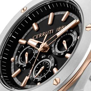 ΡΟΛΟΙ CERRUTI  CIWGQ0085603 CERRUTI Ruscello Chronograph Green Silicone Strap