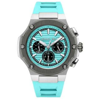 ΡΟΛΟΙ CERRUTI  CIWGQ0085703 CERRUTI Lucardo Chronograph Turquoise Silicone Strap