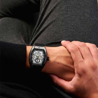 ΡΟΛΟΙ CERRUTI CIWGR0012302 CERRUTI Ovaro Automatic Black Silicone Strap
