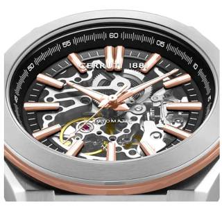 ΡΟΛΟΙ CERRUTI  CIWGR0073602 CERRUTI Ruscello Automatic Black Silicone Strap