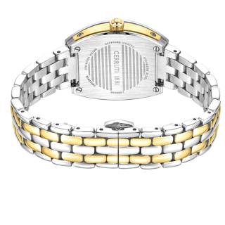 ΡΟΛΟΙ CERRUTI  CIWLG0052003 CERRUTI Calliano Crystals Two Tone Stainless Steel Bracelet