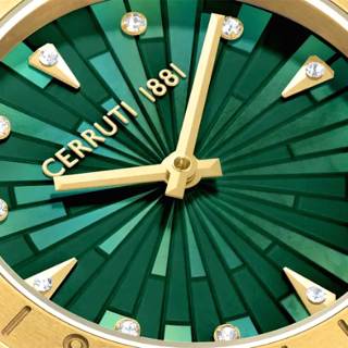 ΡΟΛΟΙ CERRUTI  CIWLG0073804 CERRUTI Filiano Crystals Two Tone Stainless Steel Bracelet