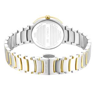 ΡΟΛΟΙ CERRUTI  CIWLG0073804 CERRUTI Filiano Crystals Two Tone Stainless Steel Bracelet