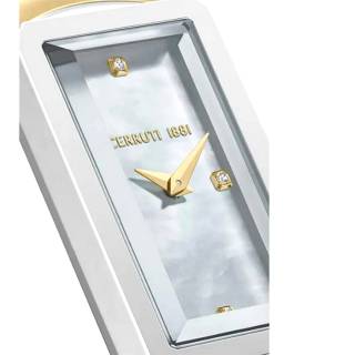 ΡΟΛΟΙ CERRUTI  CIWLG0086202 CERRUTI Vallucciole Crystals Two Tone Stainless Steel Bracelet