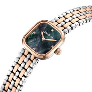 ΡΟΛΟΙ CERRUTI  CIWLG0086604 CERRUTI Casena Crystals Two Tone Stainless Steel Bracelet
