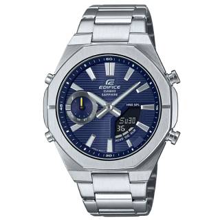 ΡΟΛΟΙ  CASIO    ECB-S10D-2AEF CASIO Edifice Smartwatch Chronograph Silver Stainless Steel Bracelet