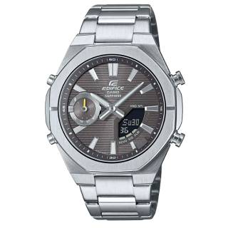 ΡΟΛΟΙ  CASIO    ECB-S10D-8AEF CASIO Edifice Smartwatch Chronograph Silver Stainless Steel Bracelet