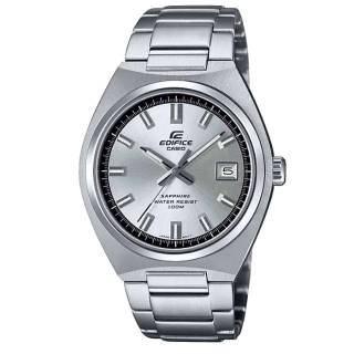 ΡΟΛΟΙ  CASIO   EFB-109D-7AVEF CASIO Edifice Silver Stainless Steel Bracelet