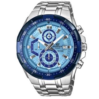 ΡΟΛΟΙ  CASIO   EFR-539DE-2AVUEF CASIO Edifice Chronograph Silver Stainless Steel Bracelet