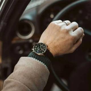 ΡΟΛΟΙ  CASIO   EFR-575CL-3AEF CASIO Edifice Chronograph Black Leather Strap