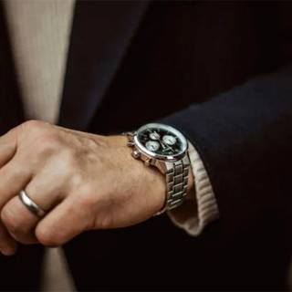 ΡΟΛΟΙ  CASIO   EFR-575D-1AEF CASIO Edifice Chronograph Silver Stainless Steel Bracelet