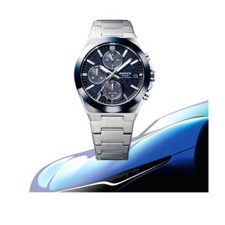 ΡΟΛΟΙ  CASIO  EFS-S650D-2AEF CASIO Edifice Solar Chronograph Silver Stainless Steel Bracelet
