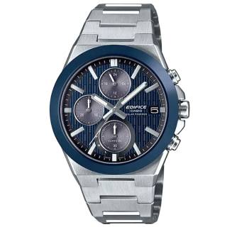 ΡΟΛΟΙ  CASIO  EFS-S650D-2AEF CASIO Edifice Solar Chronograph Silver Stainless Steel Bracelet