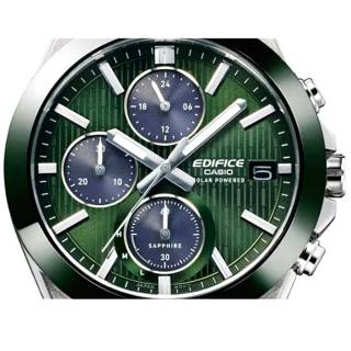 ΡΟΛΟΙ  CASIO  EFS-S650D-3AEF CASIO Edifice Solar Chronograph Silver Stainless Steel Bracelet