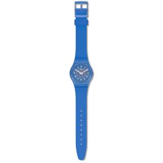 ΡΟΛΟΙ SWATCH GL124 SWATCH Gents Blurry Blue Plastic Strap