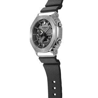 ΡΟΛΟΙ CASIO  GM-2100-1AER CASIO G-SHOCK Chronograph Black Rubber Strap