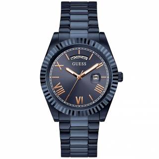 ΡΟΛΟΙ GUESS  GW0265G9 GUESS Connoisseur Blue Stainless Steel Bracelet