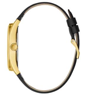 ΡΟΛΟΙ GUESS  GW0389G2 GUESS Tailor Black Leather Strap