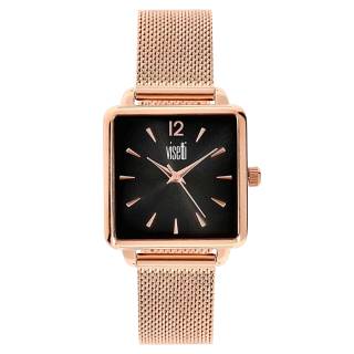 ΡΟΛΟΙ VISETTI HF-354RB VISETTI Elite Rose Gold Stainless Steel Bracelet