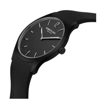 Ρολόι KENNETH COLE  KCWGM2122601 KENNETH COLE Modern Classic Black Silicone Strap