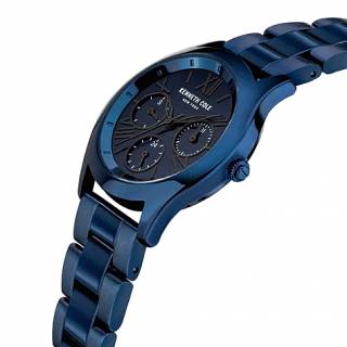 Ρολόι KENNETH COLE  KCWLK2126302 KENNETH COLE Modern Dress Blue Stainless Steel Bracelet