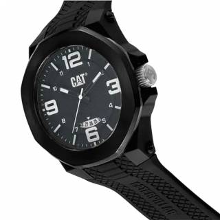ΡΟΛΟΙ CATERPILLAR  LT16121532 CATERPILLAR Hive Black Silicone Strap