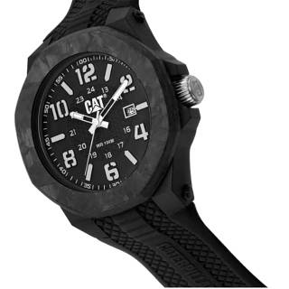 ΡΟΛΟΙ CATERPILLAR  LV16121132 CATERPILLAR Carbon Crush Black Silicone Strap