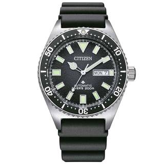 ΡΟΛΟΙ  CITIZEN   NY0120-01E CITIZEN Promaster Divers Automatic Black Polyurethane Strap