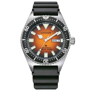 ΡΟΛΟΙ  CITIZEN   NY0120-01ZE CITIZEN Promaster Divers Automatic Black Polyurethane Strap