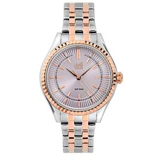 ΡΟΛΟΙ VISETTI PE-490SRI VISETTI Ladies Two Tone Stainless Steel Bracelet