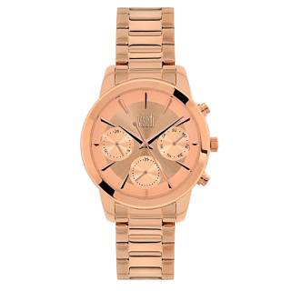 ΡΟΛΟΙ VISETTI  PE-498RR VISETTI Legacy Rose Gold Stainless Steel Bracelet