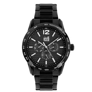 ΡΟΛΟΙ VISETTI  PE-691BB VISETTI Multistrada Black Stainless Steel Bracelet