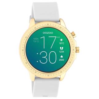 ΡΟΛΟΙ OOZOO Q00317 OOZOO Timepieces Smartwatch Grey Silicone Strap