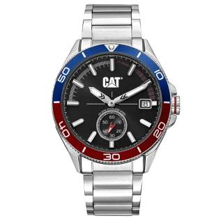 ΡΟΛΟΙ CATERPILLAR  QD14111128 CATERPILLAR Dome Silver Stainless Steel Bracelet