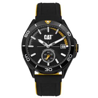ΡΟΛΟΙ CATERPILLAR  QD16121127 CATERPILLAR Dome Black Silicone Strap