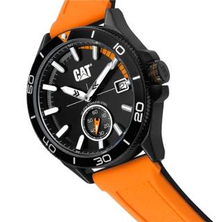ΡΟΛΟΙ CATERPILLAR  QD16123123 CATERPILLAR Dome Orange Silicone Strap