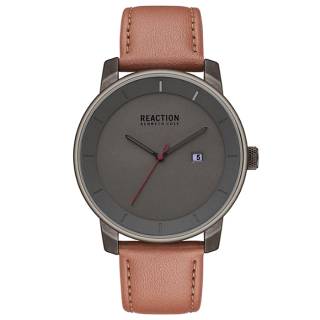 Ρολόι REACTION KENNETH COLE RK50081006 REACTION KENNETH COLE Casual Brown Synthetic Strap