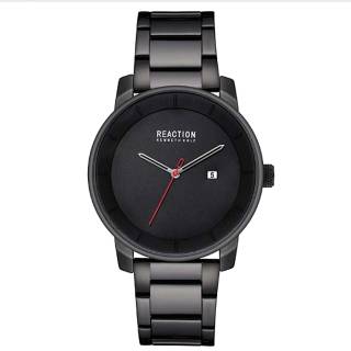 Ρολόι REACTION KENNETH COLE RK50081010 REACTION KENNETH COLE Casual Black Stainless Steel Bracelet