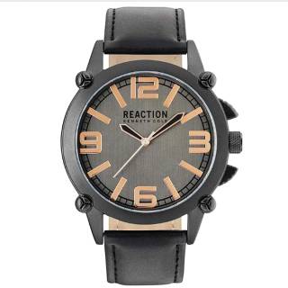 Ρολόι REACTION KENNETH COLE RK50091005 REACTION KENNETH COLE Casual Black Synthetic Strap