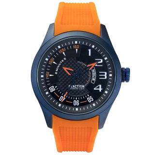 Ρολόι REACTION KENNETH COLE RK50806007 REACTION KENNETH COLE Sport Orange Silicone Strap