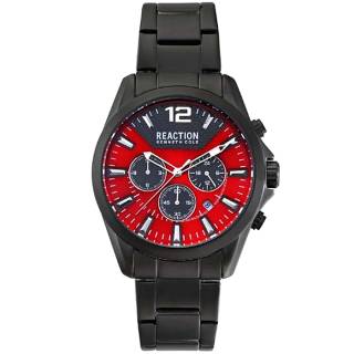 Ρολόι REACTION KENNETH COLE RK50810004 REACTION KENNETH COLE Sport Chronograph Black Stainless Steel Bracelet