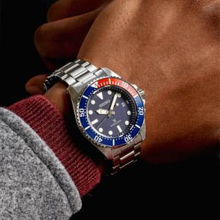 ΡΟΛΟΙ SEIKO SNE595P1 SEIKO Prospex Solar  Silver Stainless Steel Bracelet