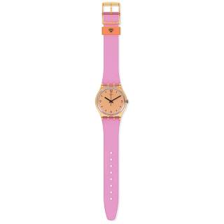 ΡΟΛΟΙ SWATCH  SO28O401 SWATCH Coral Dreams Pink Silicone Strap
