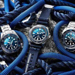 ΡΟΛΟΙ SEIKO SRPJ93K1 SEIKO Prospex 'Great Blue' Samurai Scuba PADI Special Edition Automatic